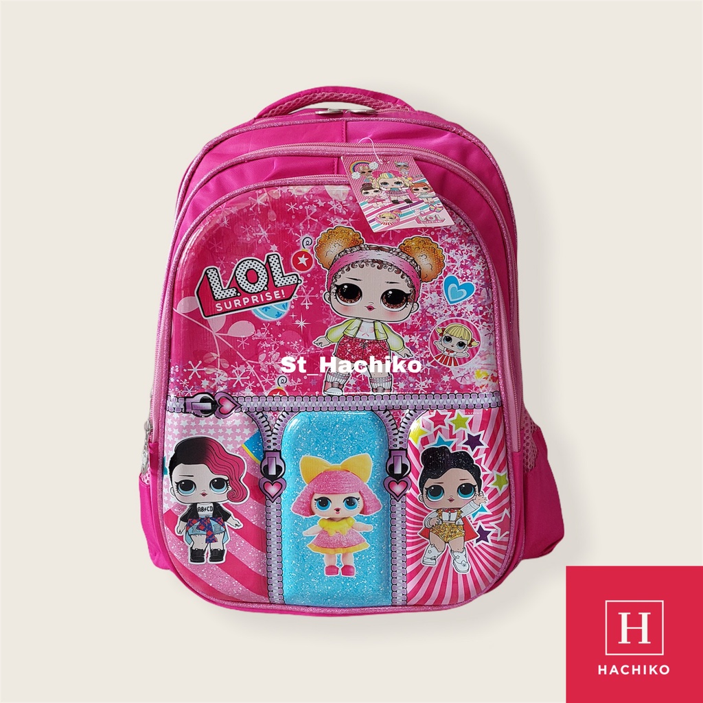 Tas Ransel Anak Cewe Merek Alto Original | Tas Sekolah Anak TK/SD | Tas Anak Warna Pink | Tas Lucu |