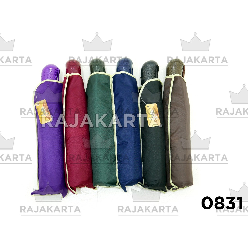 Payung Lipat 3 Otomatis Polos Merk Winpu 0831