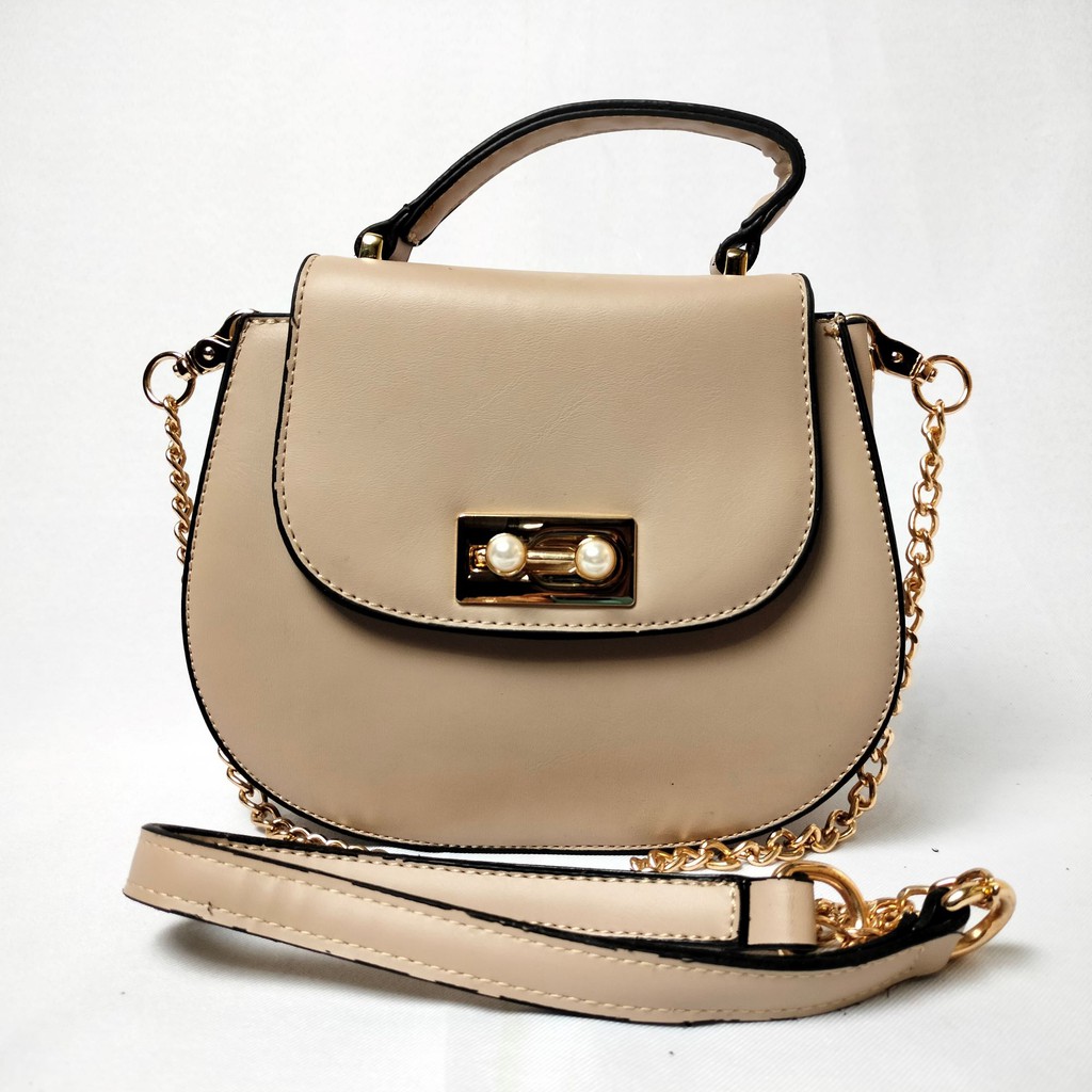 MURAH ! Tas Top Handle Bisa Selempang Wanita Unik Import 6683-1 Handbag Cewek Imut