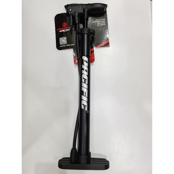 Pompa Sepeda 2 lubang SP-J808HQ &amp; Pompa Veron Black