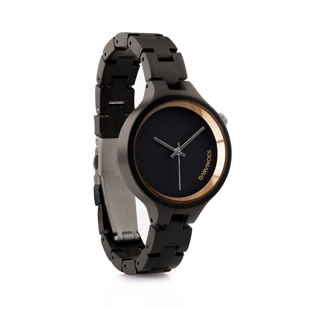 GARVINOES Avalon Simply Jam Tangan Kayu Wanita 38 mm