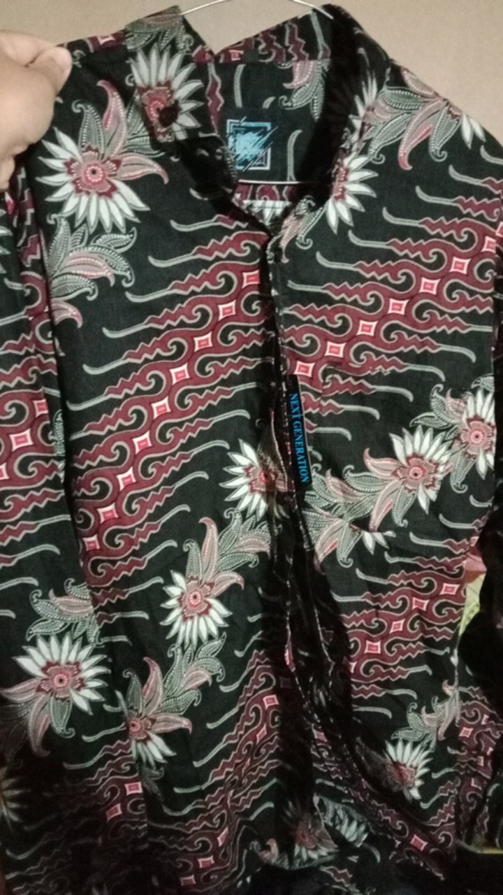 Kemeja Pria Lengan Panjang Motif Pulkadot Warna Hitam Bahan 40s Halus Berkualitas Best Seller Rone