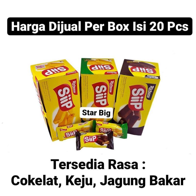 

Makanan Ringan Nabati Siip 5 Gram Cokelat Keju Jagung Bakar