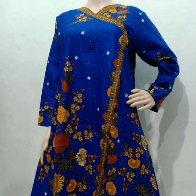 Diskon Atasan Batik Tunik Uj 04 NQ6krzTEgdYb0