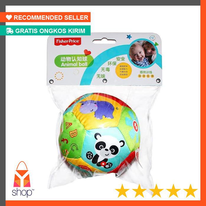 CUCI GUDANG  MAINAN BAYI FISHER PRICE RATTLE BALL / FISHER PRICE BOLA KRINCINGAN /