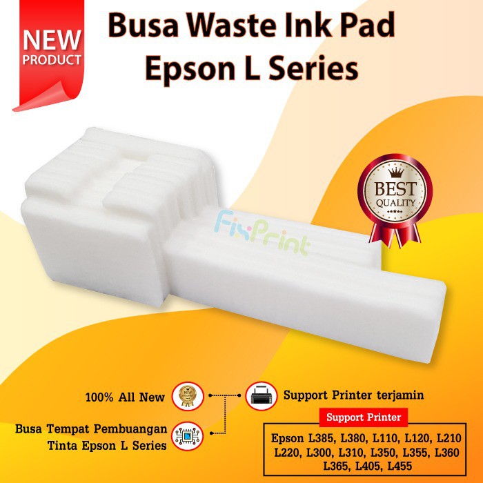 Busa inkpad pembuangan absober L110 L120 L210 L220 L300 L310 L350 L360 L365 L405 L455