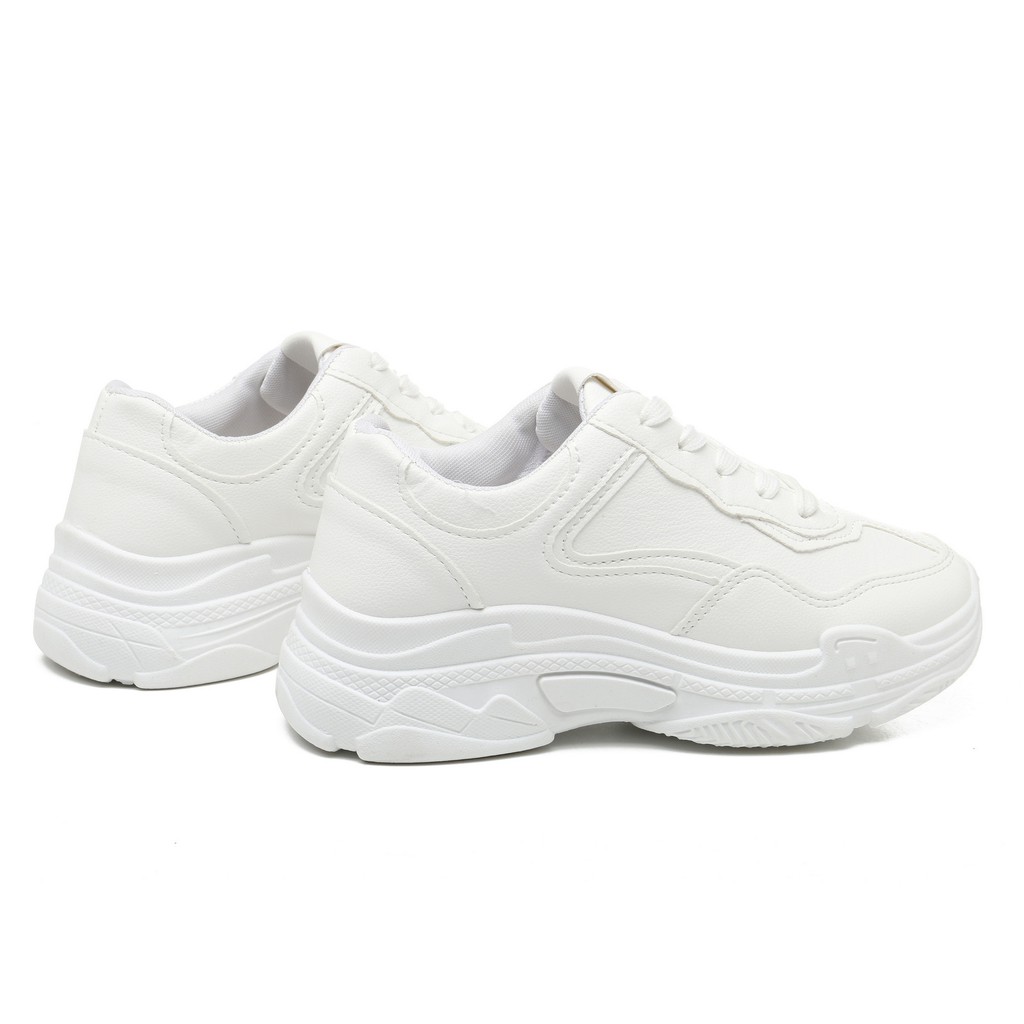 PVN Jimin Sepatu Sneakers Wanita Sport Shoes 512 White-3