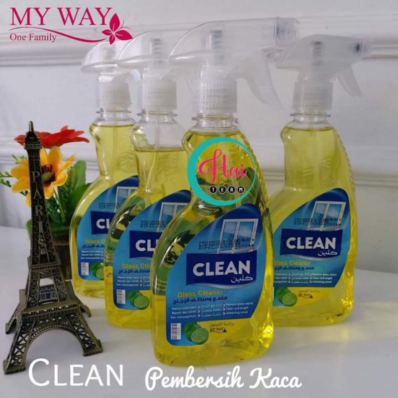 My Way Clean Glass Cleaner / Pembersih Kaca