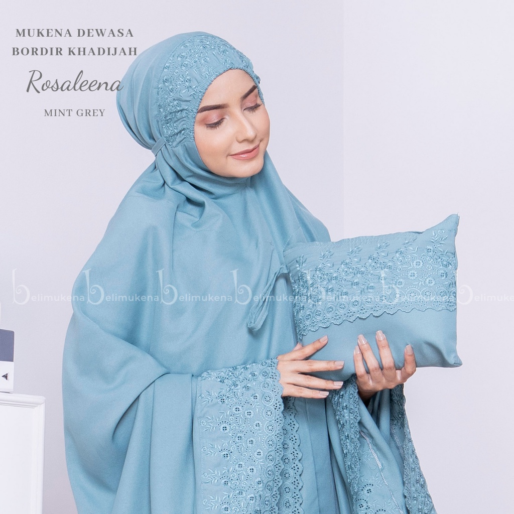 Mukena Dewasa Katun Mikro Khadijah Rosaleena