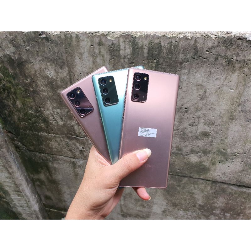 samsung note 20 256gb resmi sein fullset