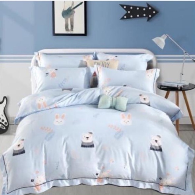 Bed cover sutra tencel