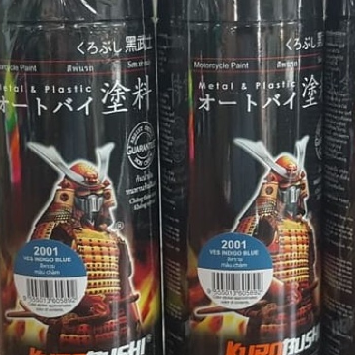 

Unik PYLOX CAT SEMPROT SAMURAI PAINT VES INDIGO BLUE 2001 Murah