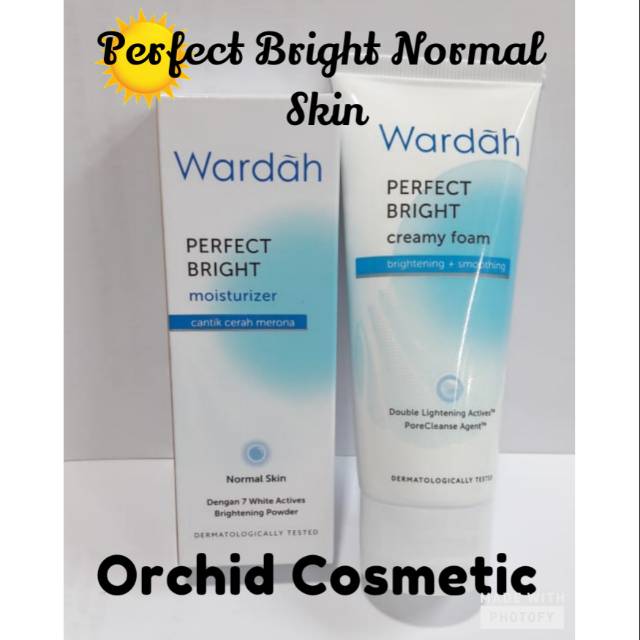 Wardah Paket Perfect Bright Series for Normal Skin | Shopee Indonesia