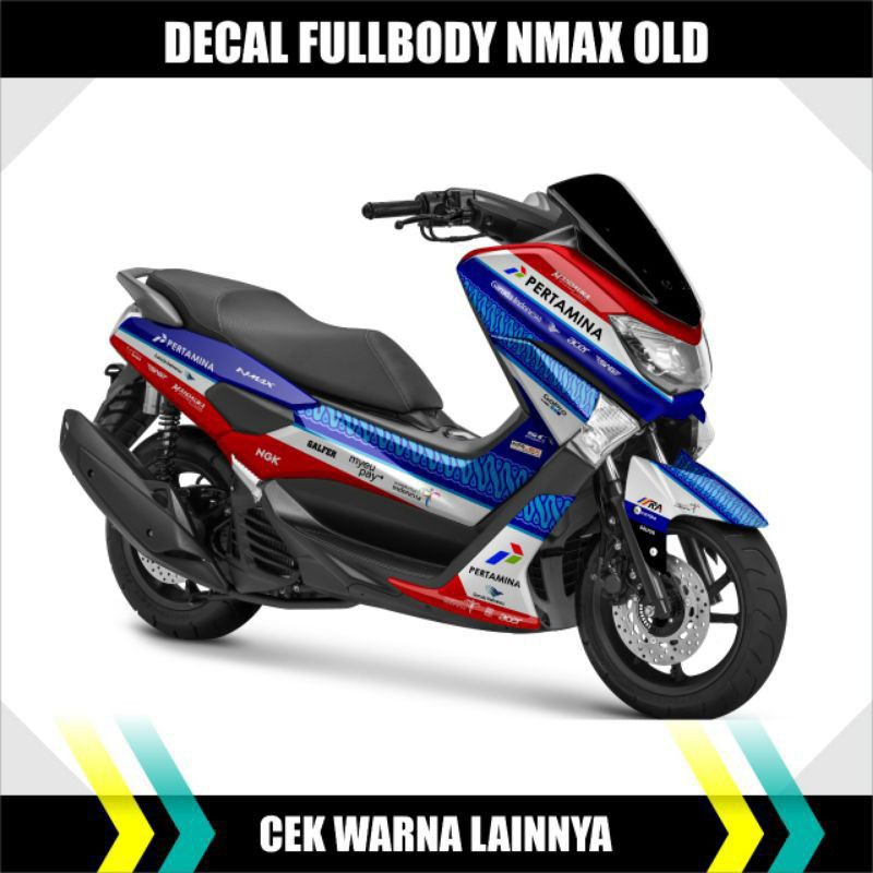 decal Yamaha nmax / decal motor nmax / sticker motor nmax / stiping motor Yamaha nmax