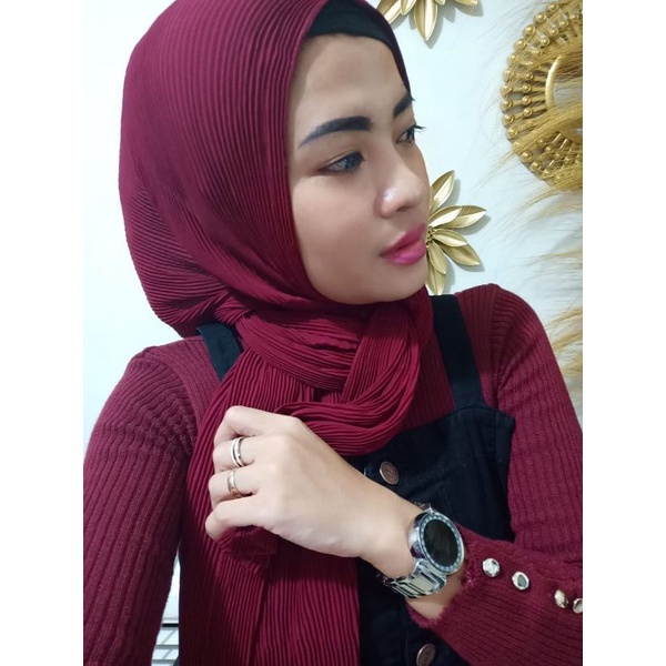 Pashmina Plisket Lidi