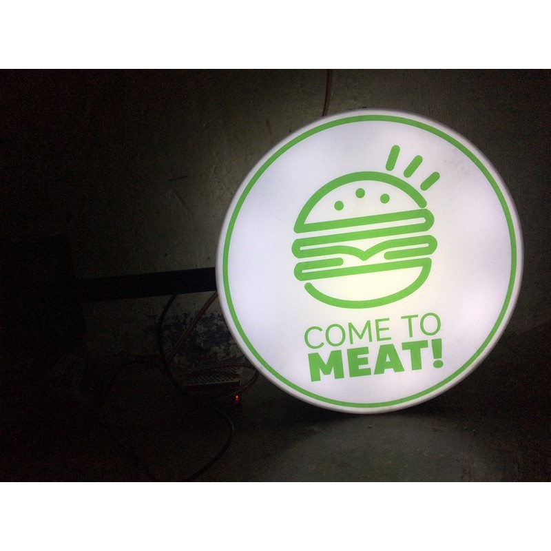 

NEON BOX BULAT 35 CM 1 SISI