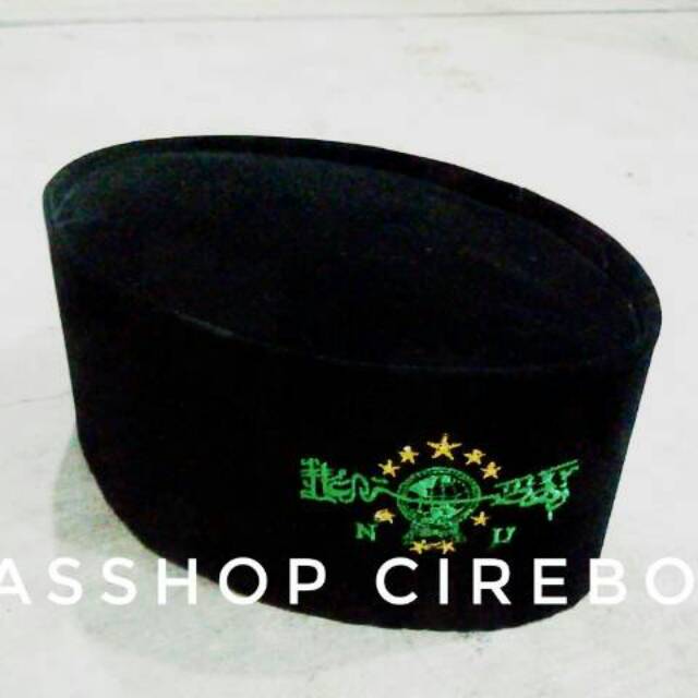 Songkok Hitam Lambang Nu Songkok Bordir Nu Peci Kopiah Songkok Nasional Perlengkapan Shalat Shopee Indonesia