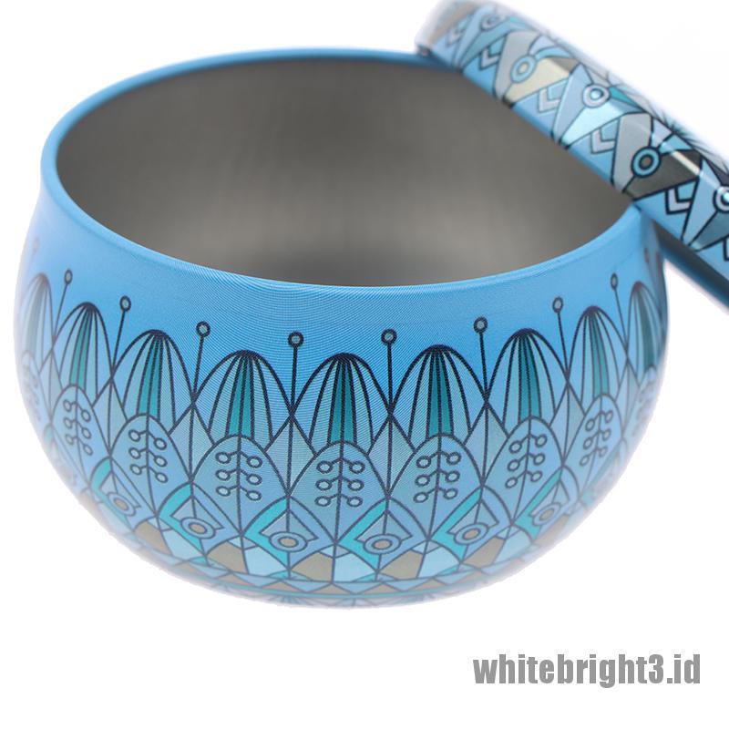 ❤WHITE3❤ Candle Tin Jars DIY Candle Making kit Holder Storage Case For Dry Spices Sweets