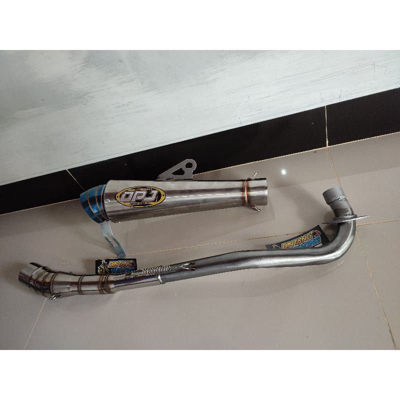 SLINCER ATAU TABUNG KNALPOT DPJ KEONG UJUNG BLU NGKER NGKER SUPRA FIT LEGENDA C70 GREN VEGA JUPITER 