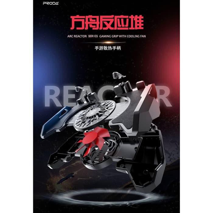 Remax Proda ARC Reactor Smartphone Gamepad Grip L1 R1 + Fan PD-D04