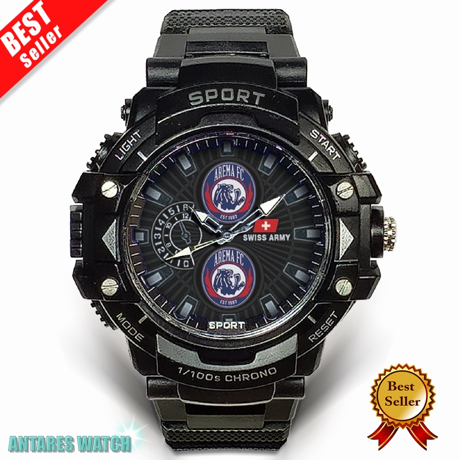(Exclusive) Jam Tangan Antares AREMA FC (Cool)
