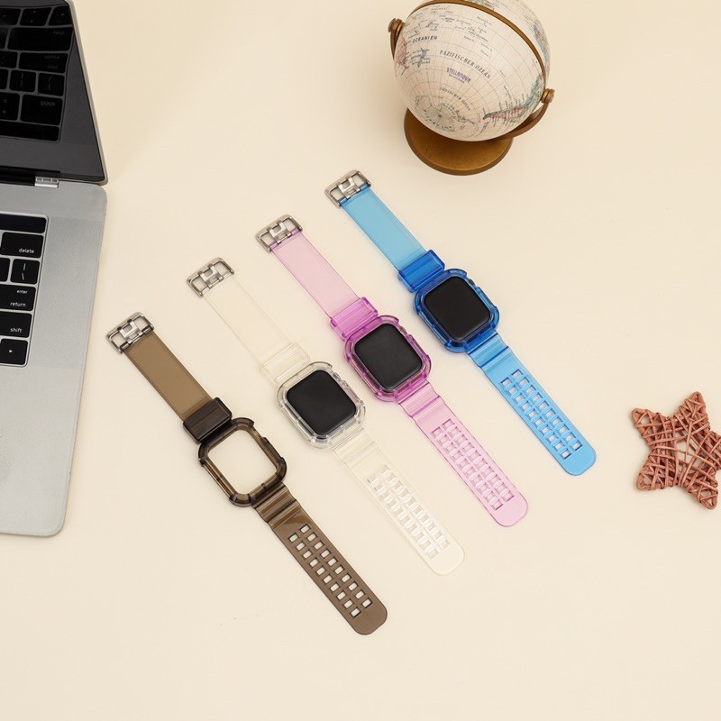 GLACIER STRAP APPLE WATCH IWATCH TRANSPARANT 8 COLOR