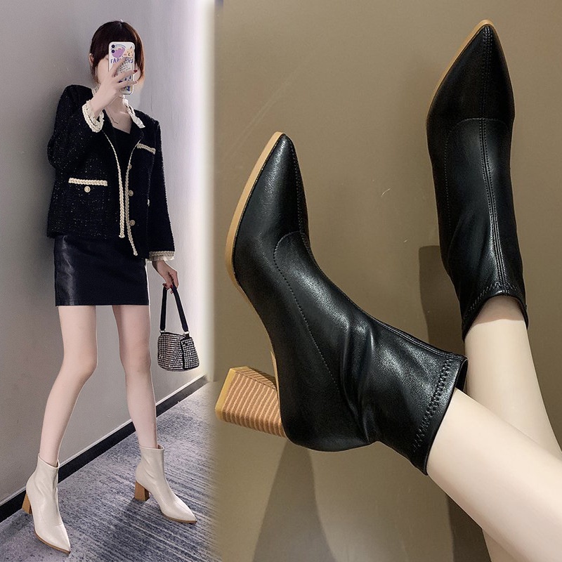 [DUNIA FASHION] Sepatu Boots Wanita Flat Korea Import Premium Quality DF 579