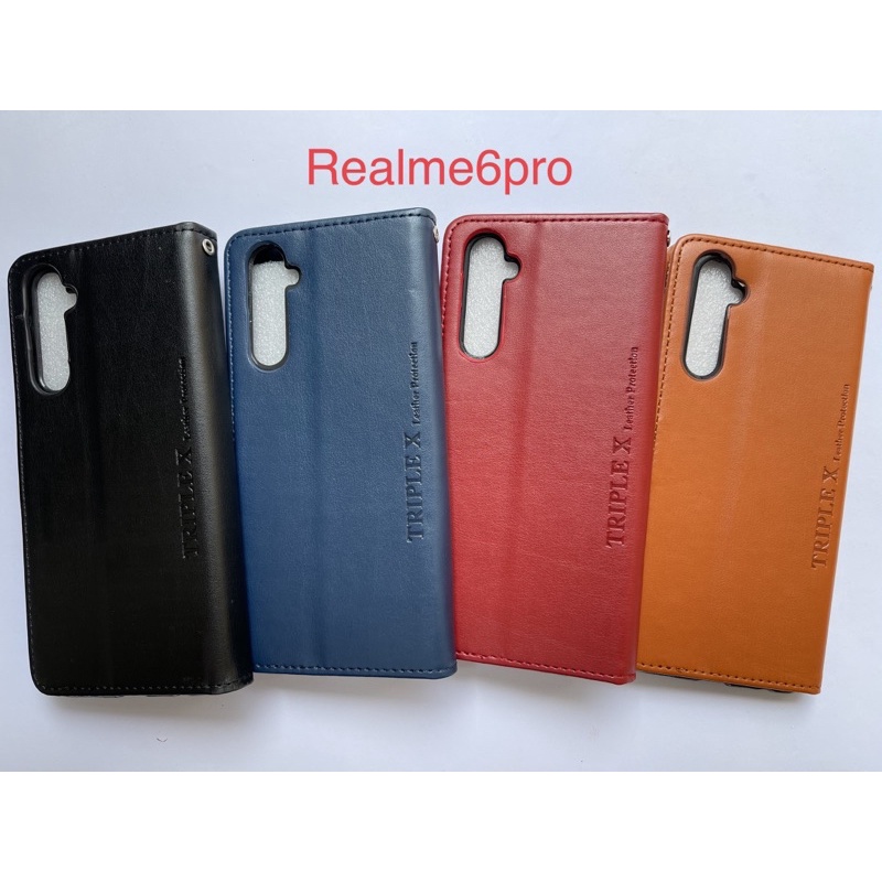 Leather Wallet Flip New Realme 6Pro