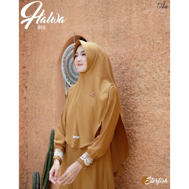 Jual Halwa Dress By ADEN Hijab Ori Shopee Indonesia