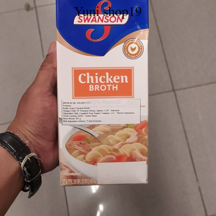 

swanson chicken broth 907gr