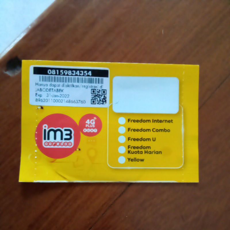 Nomer Cantik Nocan Indosat Isat 354 ESA DJOKAM