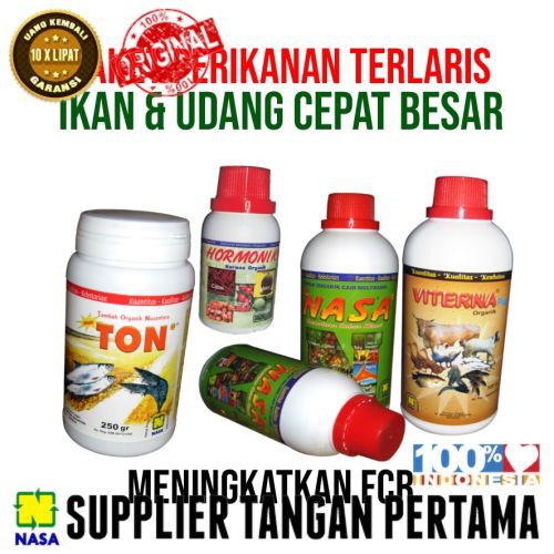 Diskon PAKET TERNAK IKAN TERBAIK , OBAT NAFSU MAKAN PERIKANAN LELE GURAME IKAN MAS BANDENG UDANG