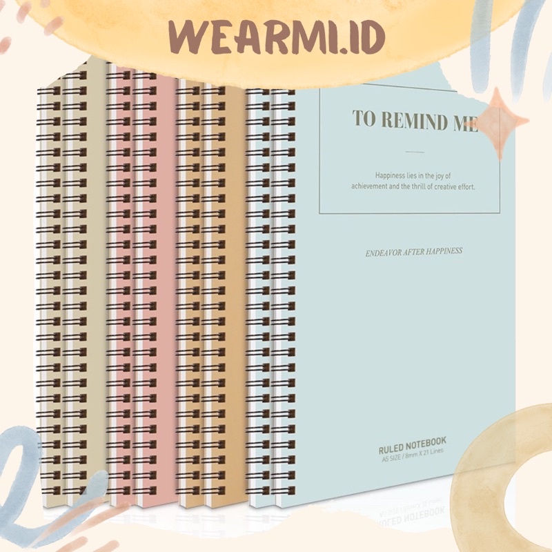 

60 Lembar Notebook Kertas Deli A5 B5 Buku Scrapbook Jurnal Bujo DIY