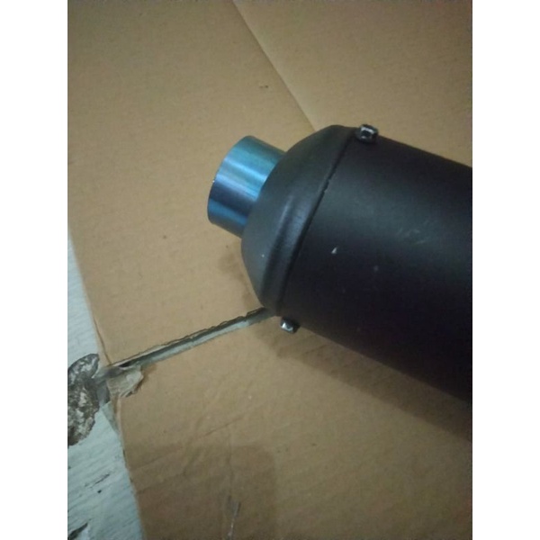 kenalpot racing tsugi Mio semil Mio sporty Mio karbu / kenalpot Sugi leher pelangi Mio semil Mio spo