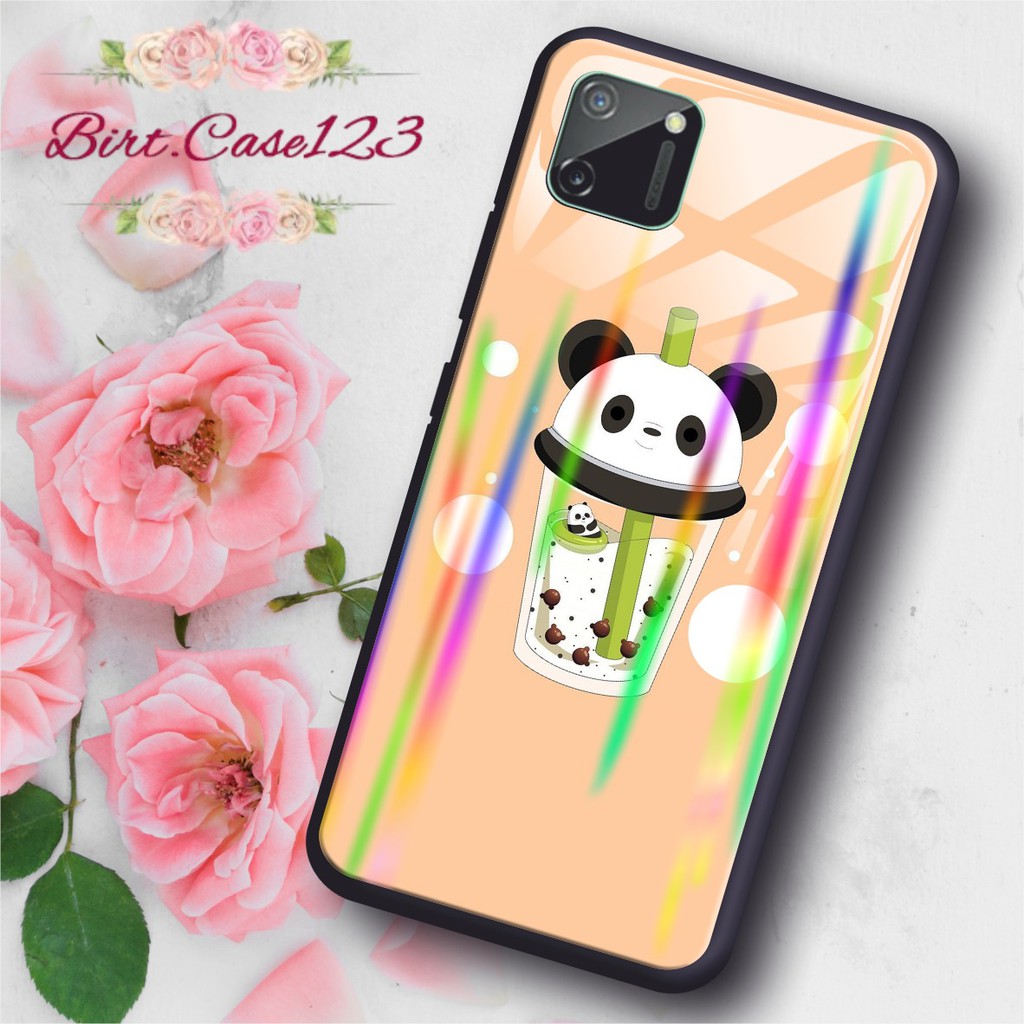 BC Case casing silikon Gambar BUBBLE back case glass aurora oppo samsung vivo xiaomi realme iphone