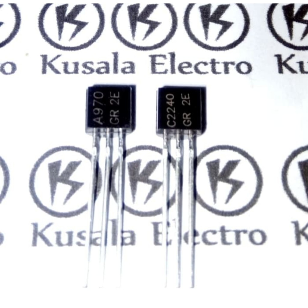 Transistor A970 + C2240 Biasa