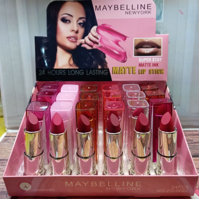 LIPSTIK MAYBELLINE SUPER STAY MATTE INK 6pcs