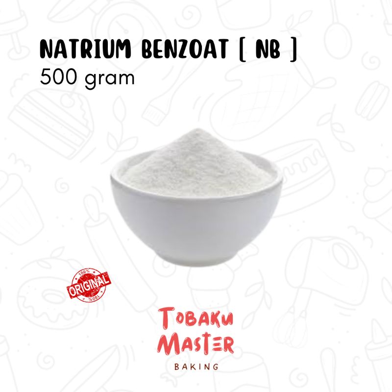 

[ 500 GRAM ] Sodium Benzoat Pengawet Makanan Basah Food Grade 500 Gram