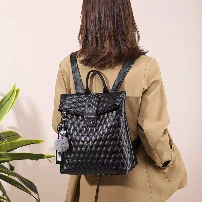 Tas Ransel Backpack Fashion Wanita Murah Tebal