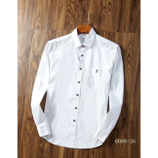 kemeja pria burbery mirror kemeja pria mirror kemeja putih slimfitmirror