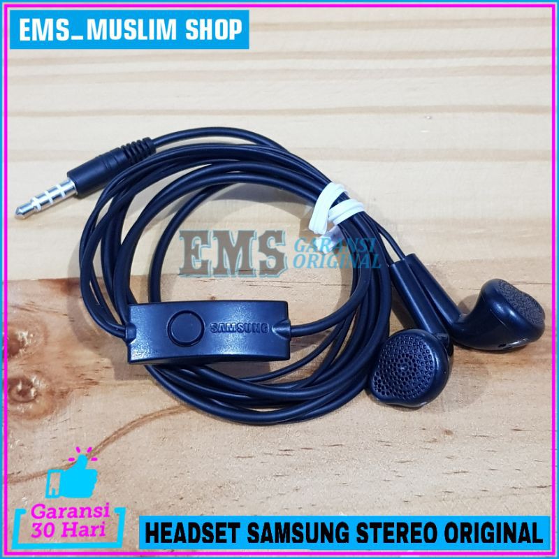 Earphone Headset Samsung Galaxy ORIGINAL 100% J1 J2 J3 J4 J5 J6 J7 J8 A01 A11 M11 Stereo