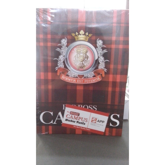 

Cuci Gudang Buku Tulis Big Bos Campus 1Buku Isi 50 Lbr (1 Pak Isi 10 Pcs) Terlaris