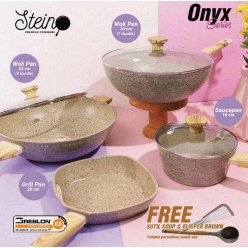 Stein cookware paket onyx.