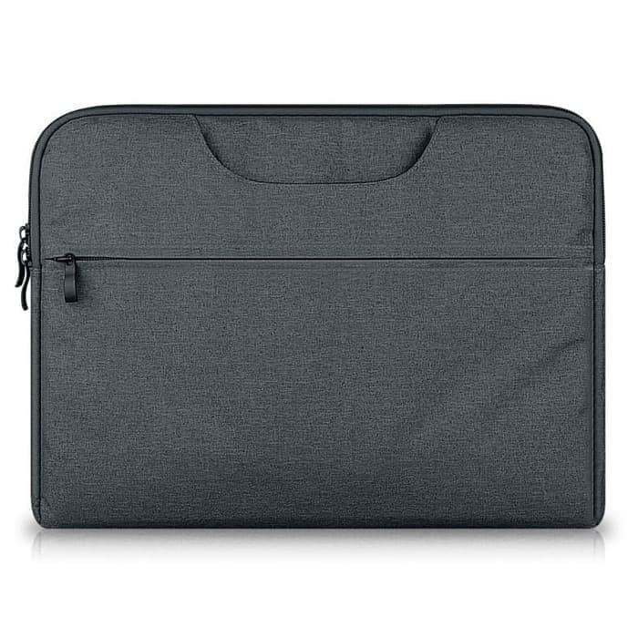 Ipad Pro 12.9 2020 2021 Tas Jinjing Pocket Nylon Pouch Sleeve Slot jinjing