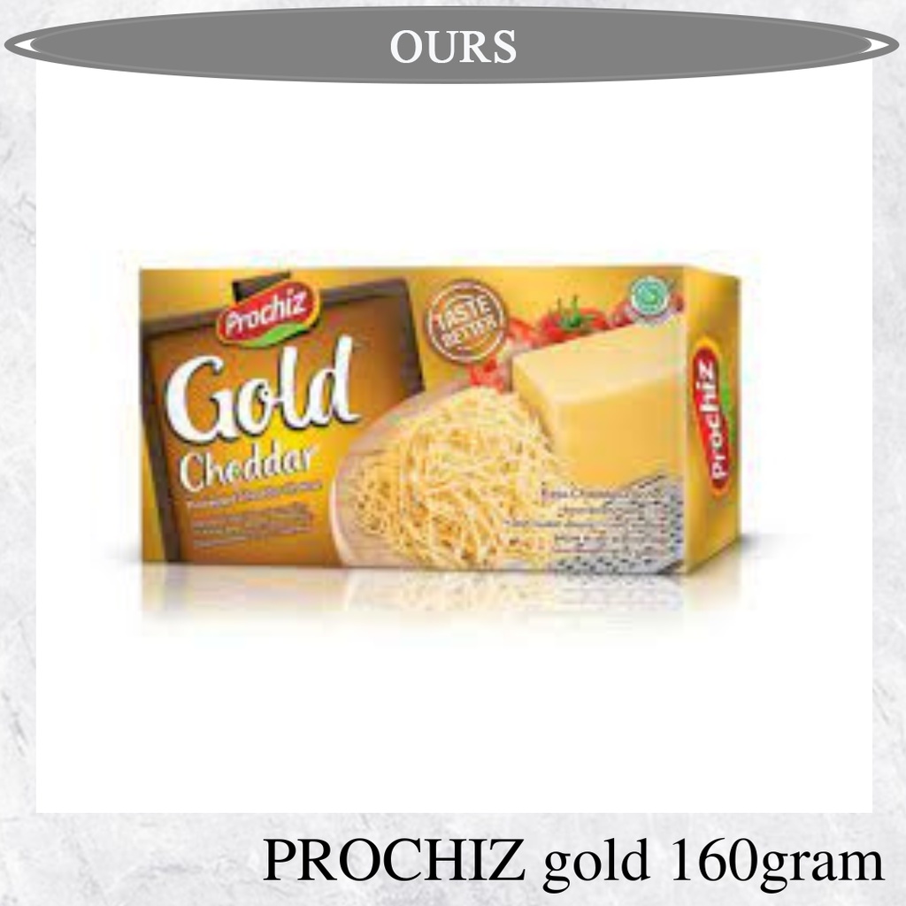 

keju PROCHIZ gold 160gram