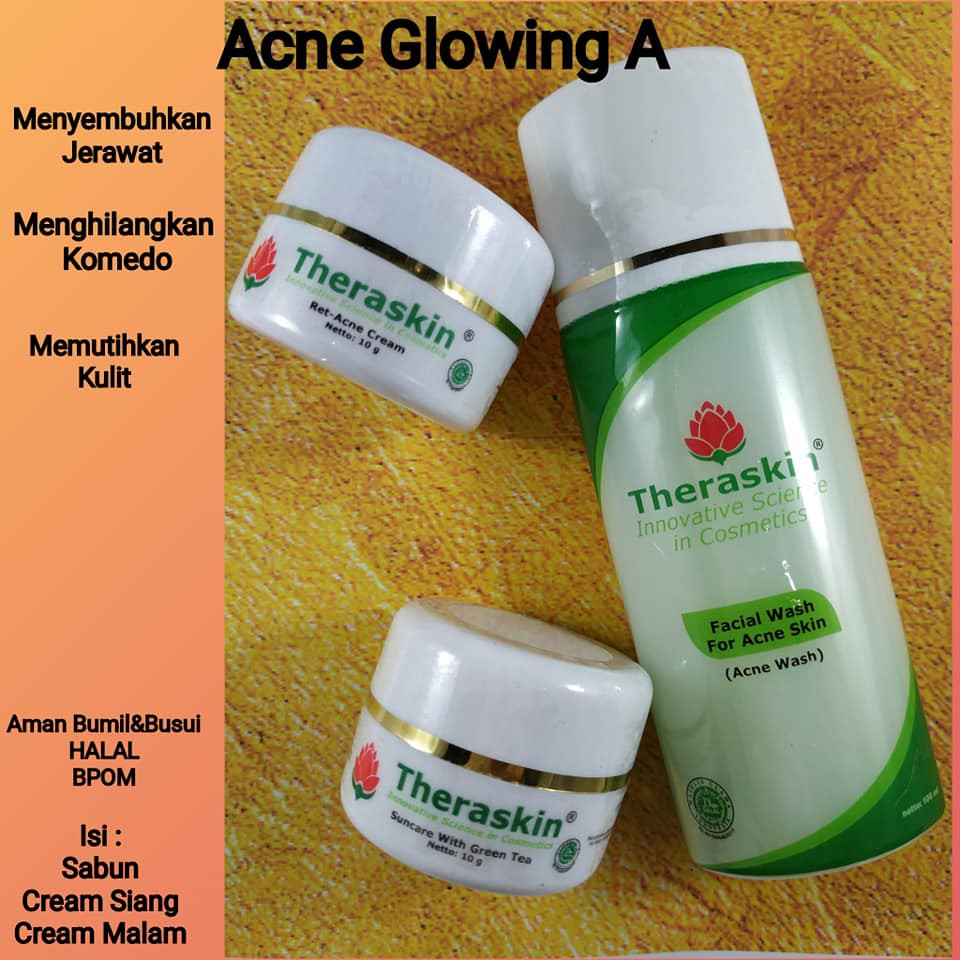 ACNE GLOW / ACNE SERIES / THERASKIN ACNE / THERASKIN ACNE GLOW / THERASKIN ACNE WHITE /JERAWAT AMPUH