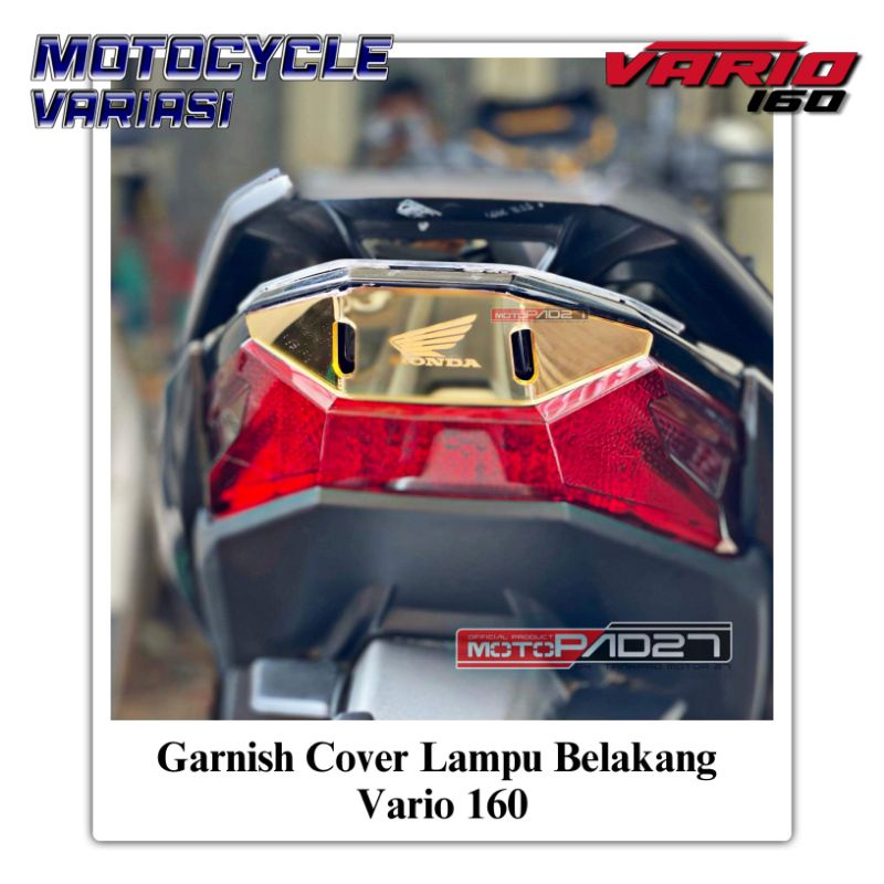 Garnish Cover Lampu Belakang Vario 160 Click 160 Cover Belakang Vario 160