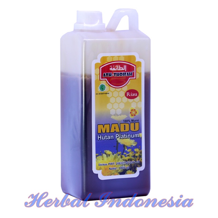 

(BISA COD) MADU HUTAN PLATINUM ( RIAU SIALANG ) ATH THOIFAH 1000 gram