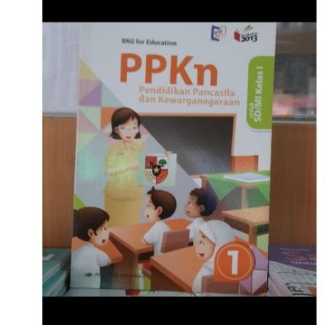 Buku SD PPkn  Kelas 1 Erlangga