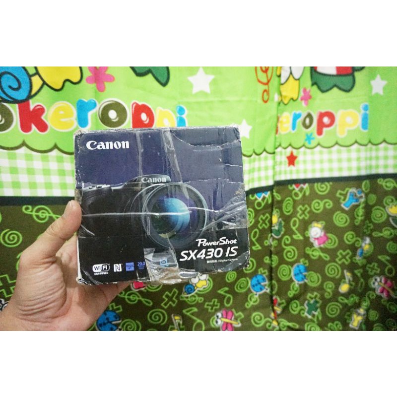Kotak Box Kamera Canon PowerShot SX430 IS